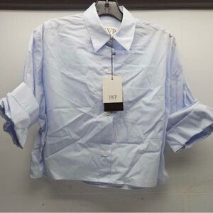 BNWT NEXT TWP EX SHIRT
IN SUPERFINE COTTON IN BABY BLUE